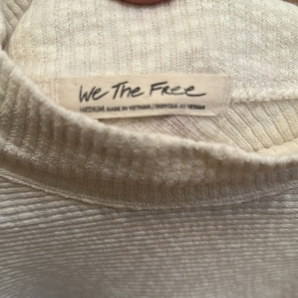 Cream Free People Casey tunic, size XL NWT - Picture 8 of 12